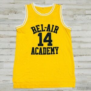 Fresh Prince of Bel-Air #14 Will Smith Jersey Yellow Men’s Small See Pics